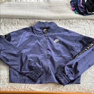 Nike Air Women's Purple Bomber Jacket